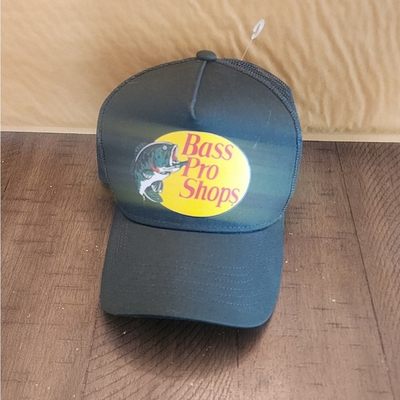 Bass Pro Shops Other - Authentic Bass Pro Shop Green Trucker Hat Mesh Snapback Adjustable Baseball Cap